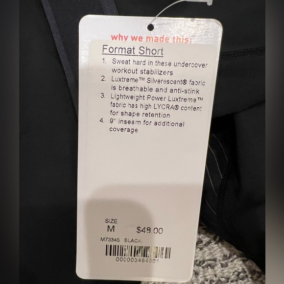 Lululemon Format undercover workout stabilizers shorts - Picture 5 of 6